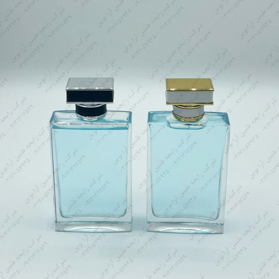  توضیحات : شیشه 100 میل پولیش ایزی کریمپ - با والف مه پاش کتابی - وارداتی - درب چرمی طلایی و نقره ای